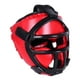 thumbnail image 5 of Casco de boxeo Casco de sparring Protector portátil profesional Casco de kickboxing Equipo para la cabeza Mma Muay Thai Entrenamiento Grappling Taekwo M rojo, 5 of 5
