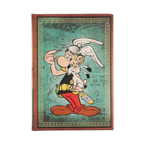 Paperblanks - Libreta Aventuras De Astérix El Galo Midi Lineas Tapa Dura