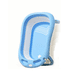 thumbnail image 1 of Bañera plegable bebé con termómetro y accesorios, color azul, 1 of 3