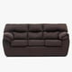 thumbnail image 1 of Sofa Zeus 3C Tela Chocolate, 1 of 3
