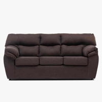 Cabsur - Sofa Zeus 3C Tela Chocolate