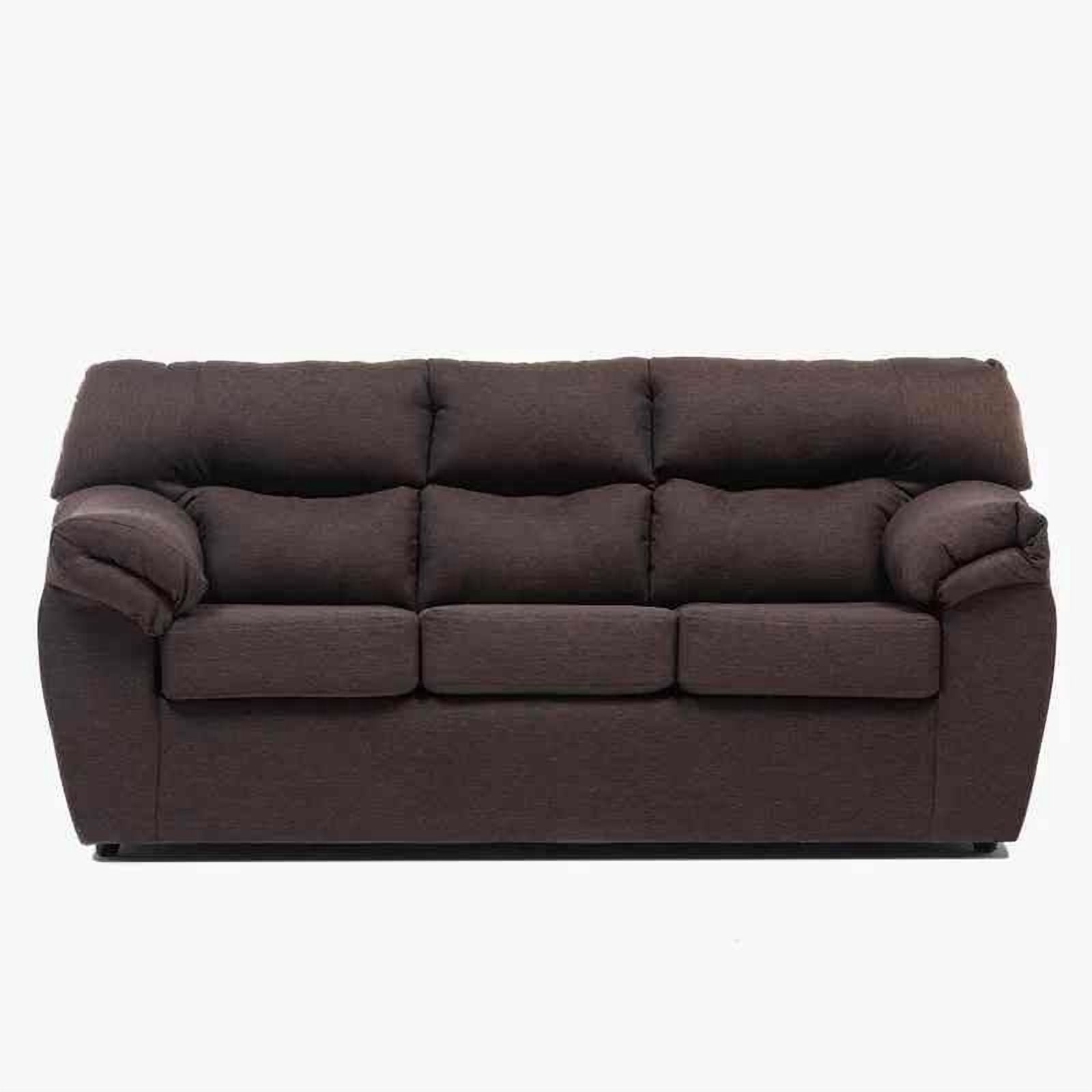 Cabsur - Sofa Zeus 3c Tela Chocolate