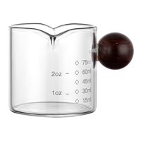 Magideal - Taza Medidora De Doble Boquilla, Con A , Jarra Para Servir, Jarra Para Crema, Jarra Para Leche Y , Para Tienda De Postres,