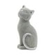 thumbnail image 4 of Estatua De Gato, Adorno De Mesa Coleccionable Creativo Para Estante De Chimenea De Oficina, Color Plateado, 4 of 5
