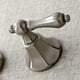 thumbnail image 2 of Grifo de bañera de montaje en pared Kingston Brass Metropolitan níquel cepillado, 2 of 7
