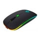 thumbnail image 1 of Mouse Bluetooth Inalámbrico Recargable Rgb (negro), 1 of 3