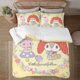 thumbnail image 1 of Littleforestfellow 3-Piece Bedding Set For Kids Boys Girls Adult Cartoon Warm Cute Fashion Holiday Present Gift Bed Sheets, 1 of 5