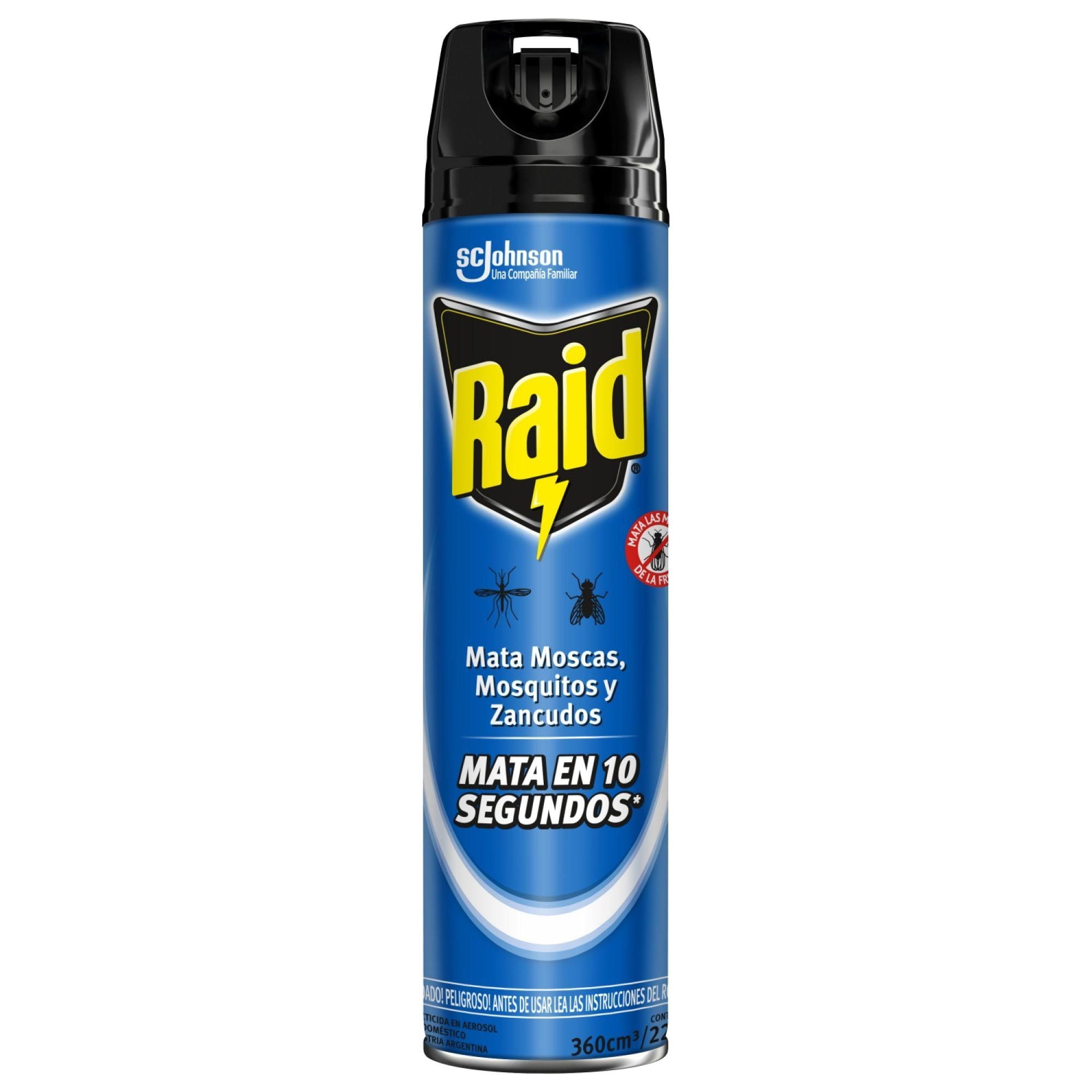 Insecticida Mata Moscas Y Mosquitos 360 ml Raid