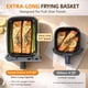 thumbnail image 4 of Freidora de Aire Simple Deluxe Doble Canasta 9.5 Qt 1700W Negra, 4 of 9