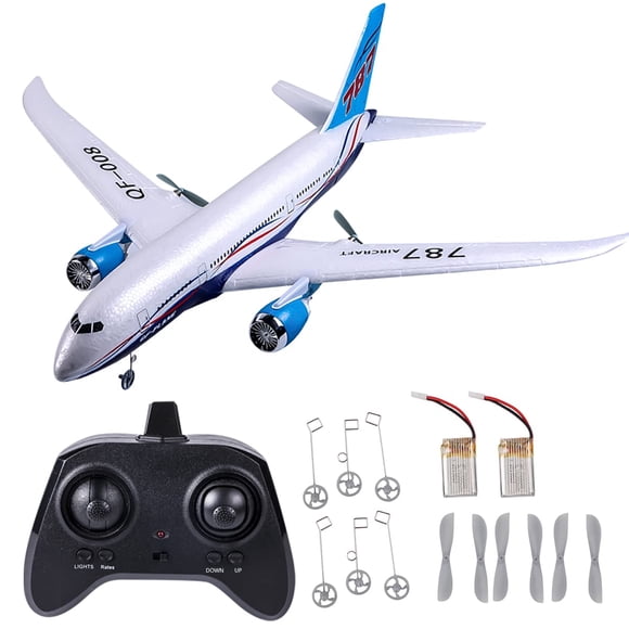 Avión RC OTXKOO 787 Dreamliner, envergadura de 550 mm, 3 canales
