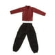 thumbnail image 2 of Ropa Para Muñeca Femenina, Chaqueta De Cuero PU Con Pantalones Mini Para Figura De 6 Pulgadas, 1/12, 2 of 3