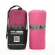 thumbnail image 2 of Toalla de microfibra 100% material reciclado, Tamaño M Fucsia, 2 of 6