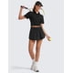 thumbnail image 3 of Shorts CRZ YOGA con Falda Superpuesta, Cintura Alta y Bolsillo con Cierre M, 3 of 6