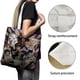 thumbnail image 3 of Castlevania Bolso de tela con estampado de lienzo para mujer, bolsa de compras reutilizable y estética, con cremallera interior, regalo para mujer,40*40cm., 3 of 6