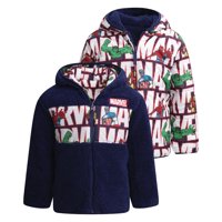 Campera Inflable Acolchada Reversible Para Niños Marvel Spider-Man