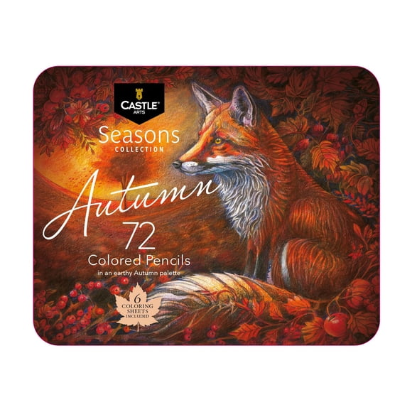 Lápices de colores Castle Art Supplies 72 Otoño