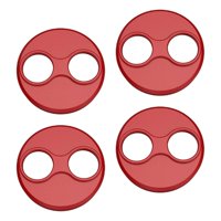 Magideal - 4 Uds Cubierta De Motor Resistente Al Agua Aleación De Aluminio Resistente A Los Arañazos Protector A Prueba De Polvo Ligero Para Mini Drone Mini 4 Pr Rojo