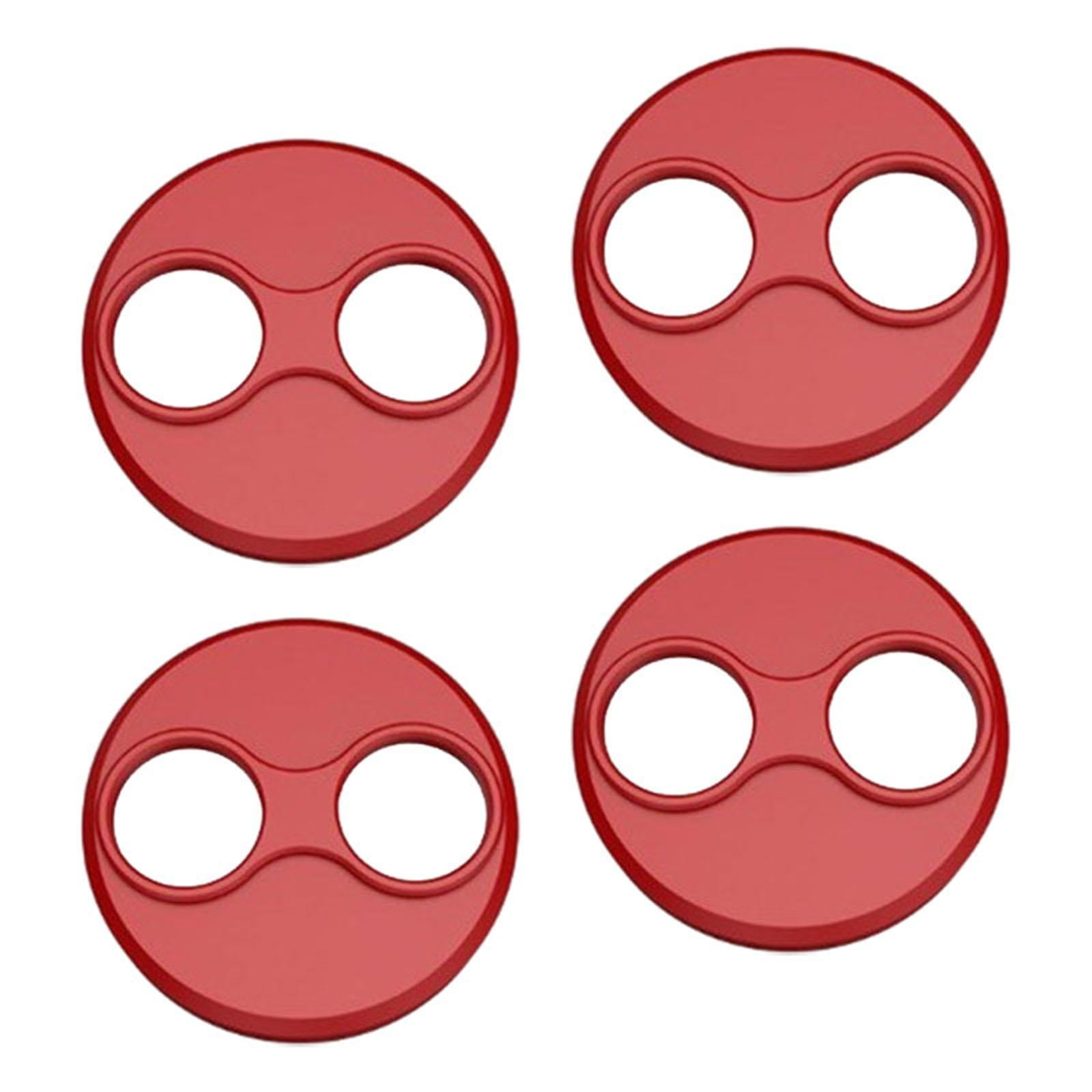 Magideal - 4 Uds Cubierta De Motor Resistente Al Agua Aleación De Aluminio Resistente A Los Arañazos Protector A Prueba De Polvo Ligero Para Mini Drone Mini 4 Pr Rojo