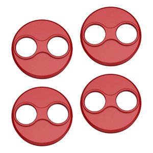 Magideal - 4 Uds Cubierta De Motor Resistente Al Agua Aleación De Aluminio Resistente A Los Arañazos Protector A Prueba De Polvo Ligero Para Mini Drone Mini 4 Pr Rojo