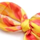 thumbnail image 3 of Pañuelo tipo seda 70x70 estampado petalos naranja Talla Única, 3 of 5