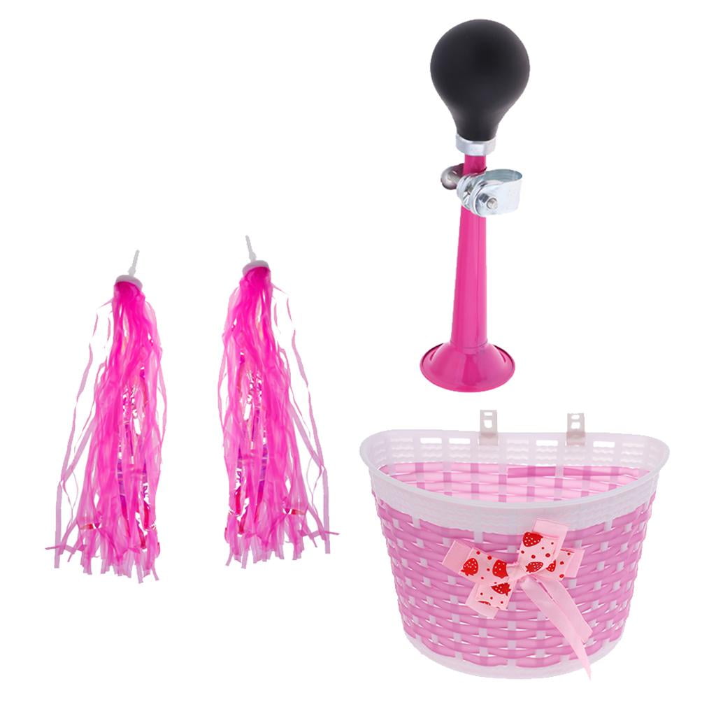 Houter Scouter Niños Niñas Bicicleta Cesta Delantera Niñas Scooter Manillar Hooter ...