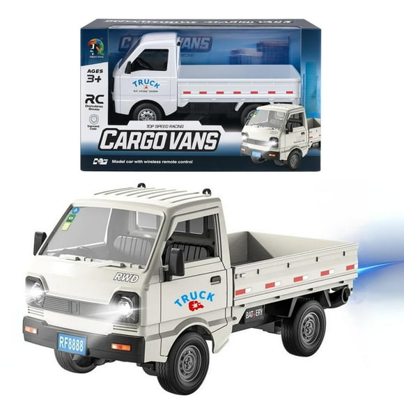 Camion 3/4 de Carga a Control Remoto Escala Con Luz Led blanco