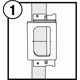 thumbnail image 2 of Kit de instalación de bisagras para puertas Milescraft Hinge Mate 150, 2 of 6