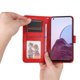 thumbnail image 4 of Funda tipo cartera FOXDOCK para OnePlus Nord N20 5G , diseño girasol en relieve, cuero PU, cierre magnético, soporte y tarjetero, 4 of 5
