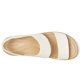 thumbnail image 2 of Sandalias Crocs Brooklyn Cuña Baja Chalk Tan Mujer 9, 2 of 7