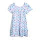 thumbnail image 1 of Vestido Niña Elasticado Estampado Turquesa Pillin, 1 of 3