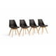 thumbnail image 3 of Pack de 4 Silla Eames Tulip NEGRO, 3 of 8