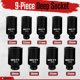 thumbnail image 2 of WETT Juego de 9 dados de impacto profundos de 1/2 pulgada, 2 of 3