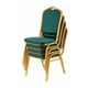 thumbnail image 3 of Pack 4 sillas de comedor banquetera verde, 3 of 5