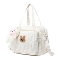 Magideal - Bolsa De Pañales Con Diseño Moderno Y Funcional Blanco