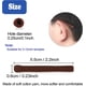 thumbnail image 2 of Funda de tela de algodón suave para sujetar las patillas de las gafas, antideslizante, elástica y cómoda, ideal para gafas de sol y de lectura (2 pares, color negro)., 2 of 6