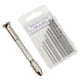 thumbnail image 3 of Brocas de mano con tornillo de banco profesion (0,5-3,0mm), Mini de brocas helicoidales de precisión para joyería, llavero de Metal, colgante con taladro manual, 3 of 5