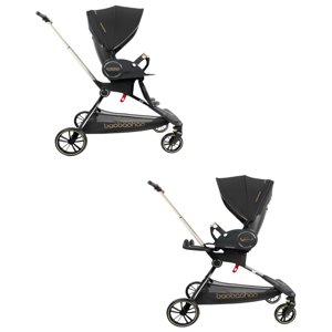 Coche De Paseo 360° Reclinable Astra Negro Lubabycas