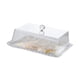 thumbnail image 4 of Soporte Para Tartas De Acrílico A Prueba De Polvo, Soporte Para Tartas, Donas, Magdalenas, Fiestas Festivas, Rectangular, Dorado M, 4 of 5