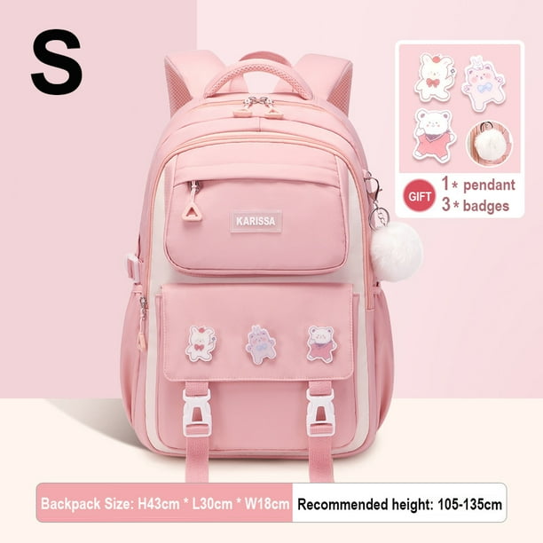 School Backpacks For Teenagers Kawaii Girls Backpack for School Elementary Student Bag Child Girl Bookbag with Tuition Tote Bag