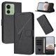 thumbnail image 1 of Funda Cartera Fibra de Carbono para Motorola Edge 40 con Soporte y Cierre Magnético Negro, 1 of 6