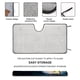 thumbnail image 2 of En Tus Sueños Parasol para Parabrisas Delantero Protector Plegable, Visera Solar para Auto Bloquea Rayos UV Mantiene tu Vehículo Fresco140cm*76cm, 2 of 6