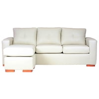 Muebles Altiro - Seccional Emma Cuero Sintético Pu Beige
