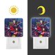 thumbnail image 3 of Los Súper Héroes de Marvel Luz nocturna LED con sensor de anochecer a amanecer para dormitorio, baño, pasillo, escaleras - Lámpara LED nocturna de enchufe, 0.5W - 1 pieza, 3 of 6