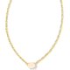 thumbnail image 2 of Collar Kendra Scott Cailin Crystal Gold White Iridescent Crystal, 2 of 2