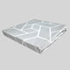 thumbnail image 3 of Sábanas Micro Piel Durazno 2 plazas Geométrico Gris, 3 of 3