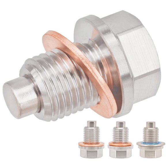 Tapón de Drenaje de Aceite Dsnaduo M14x1.5mm de Acero Magnético