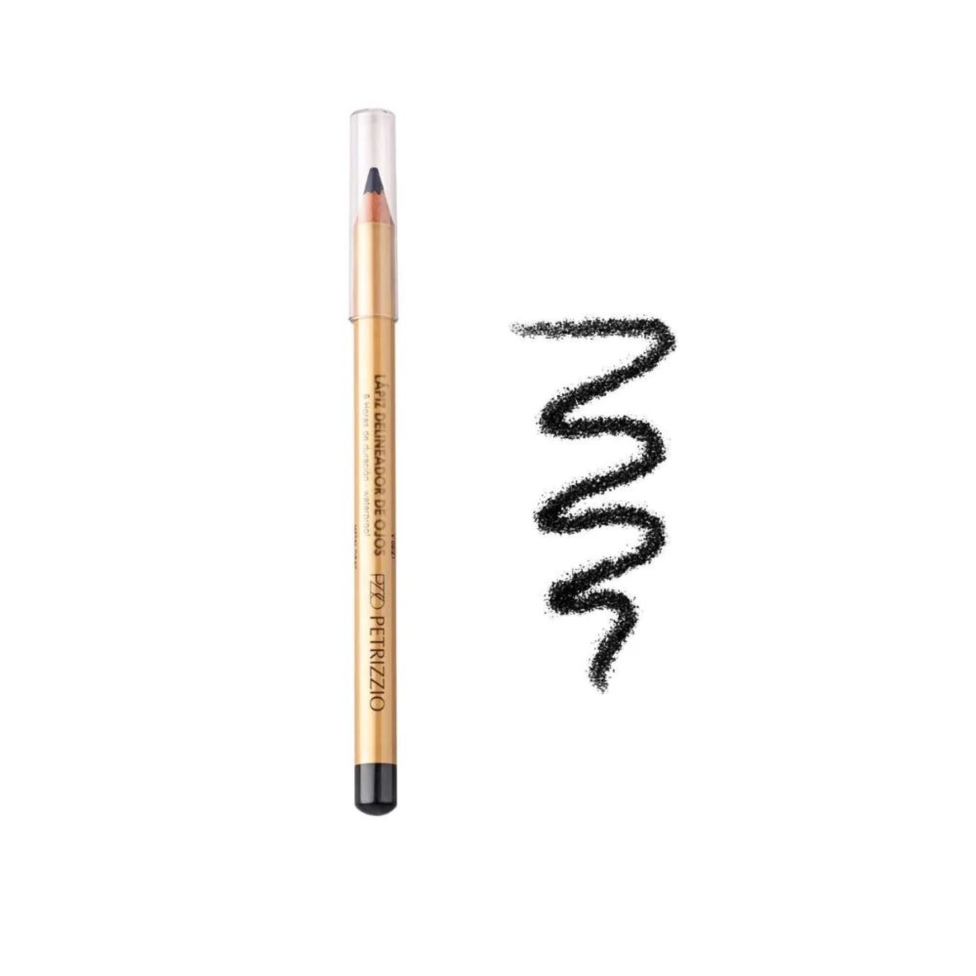 Delineador De Ojos Pzzo Make Up Básico Black