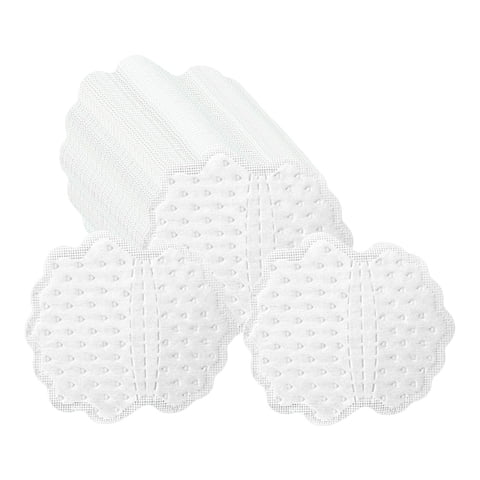 Magideal - 50 Uds Almohadillas Desechables Para El Sudor De Las Axilas Absorbentes Transpirables Portátiles Cómodas Almohadillas Absorbentes Para El Sudor Para