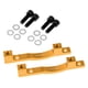 thumbnail image 3 of Adaptador De Montaje De Freno De Disco Delantero Y Trasero De Bicicleta MTB De 203 Mm 2 Piezas Dorado, 3 of 5