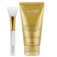 Mascarilla Facial Gfg Meimei Con Cúrcuma Y Vitamina C Hidratante 75 Ml